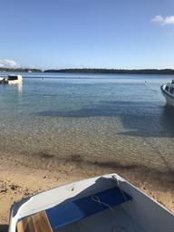 After our walk it was a bit of a long row back to the anchorage.  Good thing Dave has become a bit of an expert rower.
