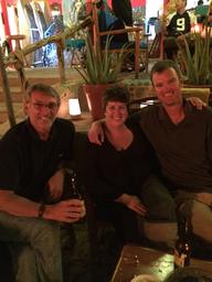 Rosie and I with our friend Will.