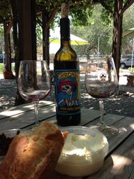 Lunch at Chronic Cellars in Paso Robles