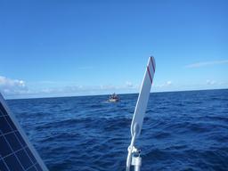 The coast guard heading back. It is really good knowing they are out there.