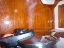 Pressure cooker steaming just prior to reaching 15 psi