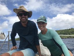 Our friend Keely from Kuan Yin and Dave.