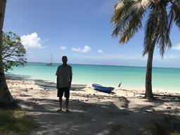 Dave & Albert in front of Crazy Love.