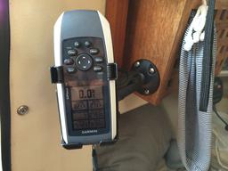 Now we don't have to worry about AA batteries.  Now this will be powered by the boat's 12 volts which are in turn powered by the sun.