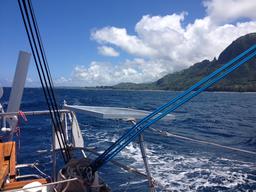 The beginning (east?) of the Na Pali Coast
