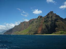 Beautiful views sailing the Na Pali Coast on the north shore of Kauai.