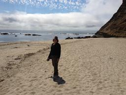 Carolyn at Pillar Point