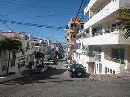 The view looking North from half way up the hill in Puerto Vallarta.