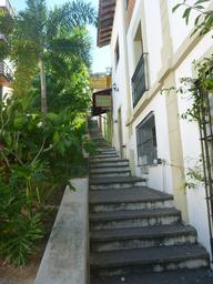 The stairs we climbed to get the first photo.