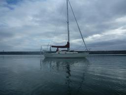 Crazy Love anchored in Radio Bay.