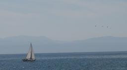 Sailing from La Cruz to Tres Marietas.