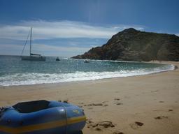 Santa Maria Cove from the beach