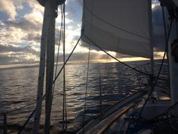 Dawn patrol has its benefits.  Sunrise.