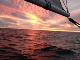 One of the many beautiful sunsets.