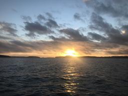 Another beautiful sunset in Tonga.