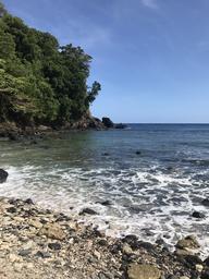 We drove to the end of road Western District.