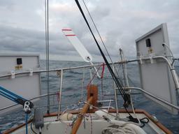 The Windpilot doing all the hard work.